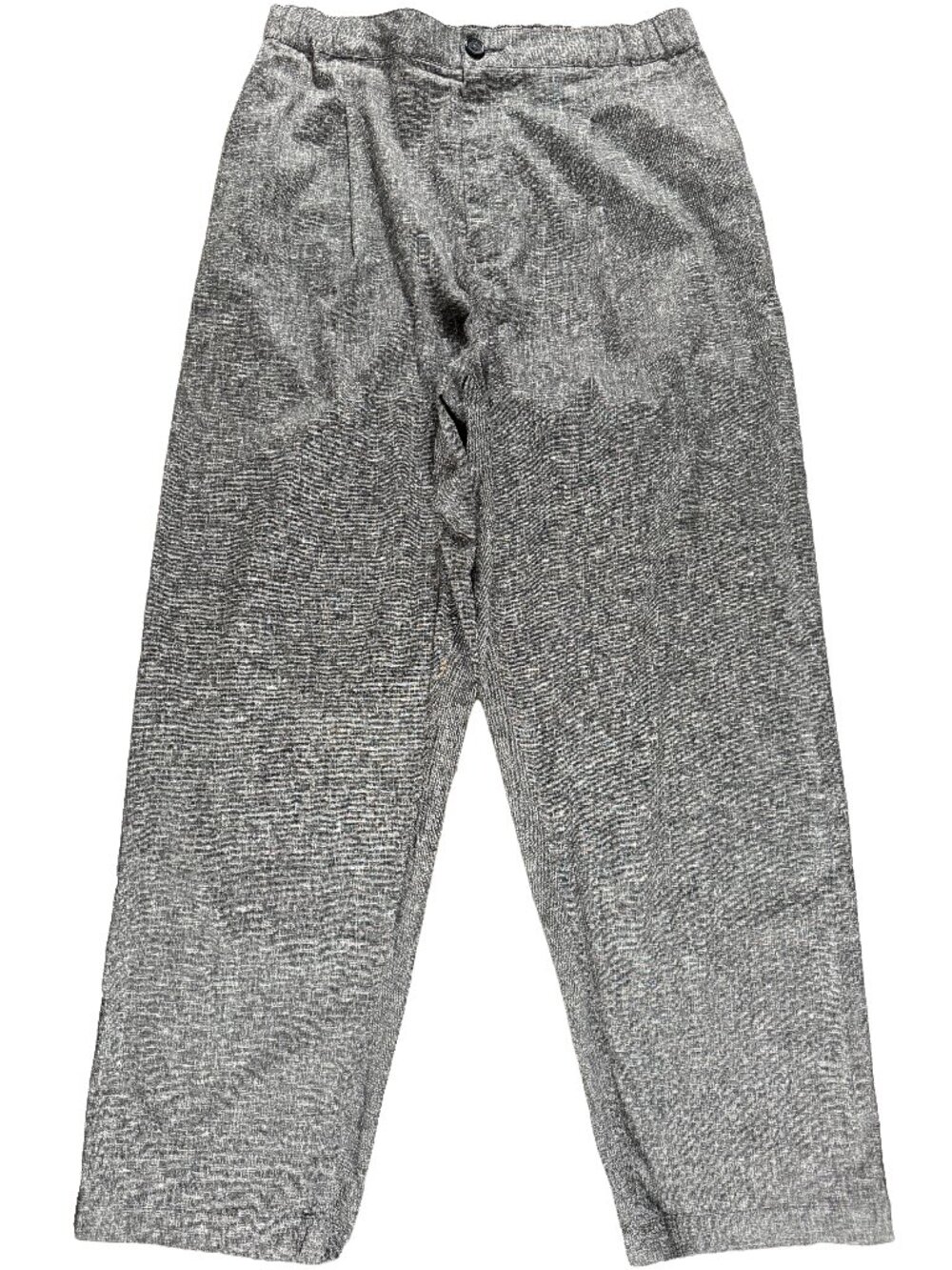 Reigning Champ Solotex Linen Blend Relaxed Fit Gray Trousers men's size Large